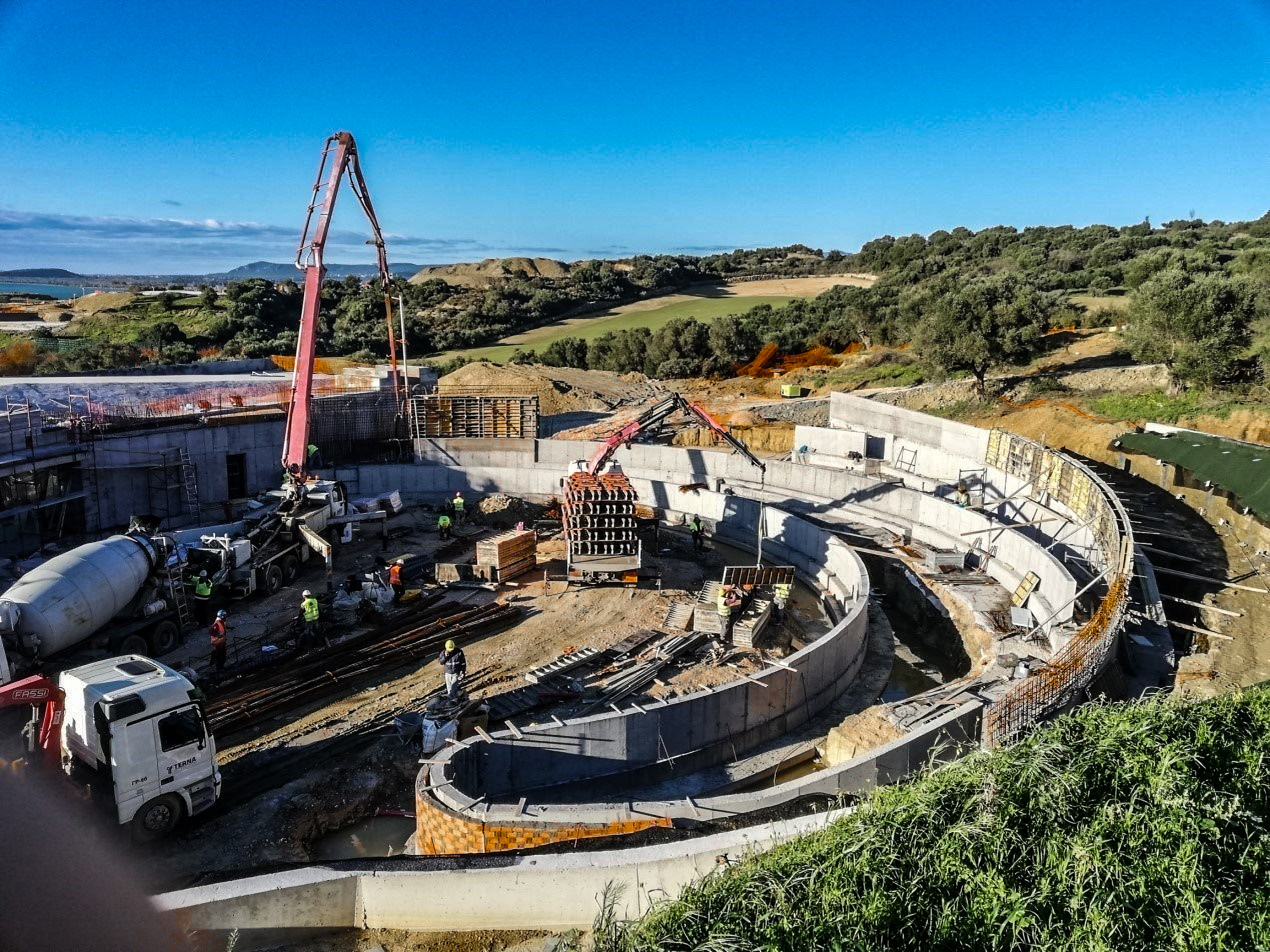 AGGELOU CONSTRUCTIONS – Costa Navarino Golf Club στην Πύλο Μεσσηνίας