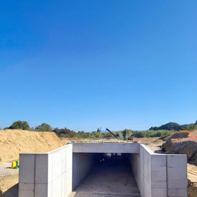 AGGELOU CONSTRUCTIONS – κατασκευή τεχνικών έργων αυτοκινητοδρόμου Γαστούνη–Πύργος